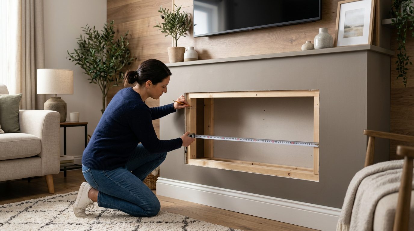 Elektrikli Şömine Ölçüsü Nasıl Seçilir? 1 Elektrikli Şömine Ölçüsü