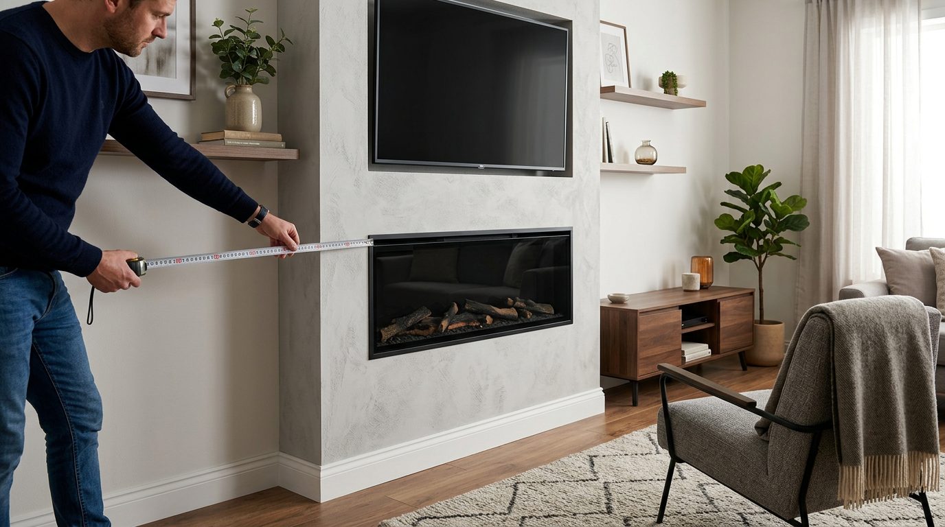 Elektrikli Şömine Ölçüsü Nasıl Seçilir? 4 Elektrikli Şömine Ölçüsü